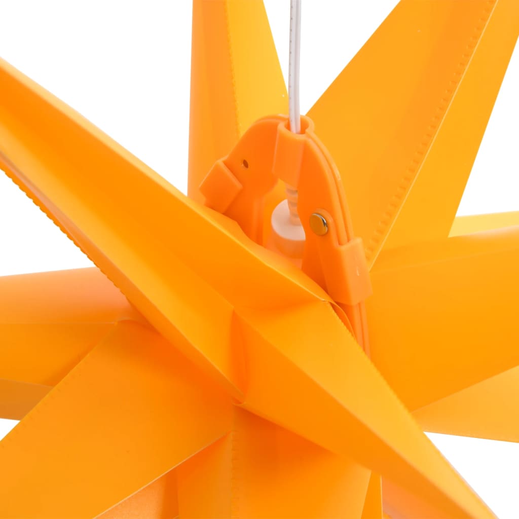 LED Christmas Star Foldable Yellow 57 cm