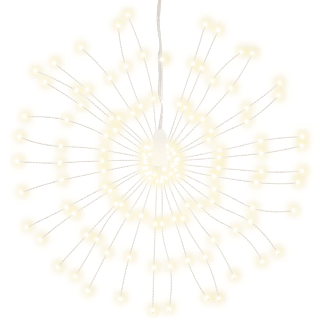 Christmas Lights Fireworks 140 LEDs Warm White 17 cm