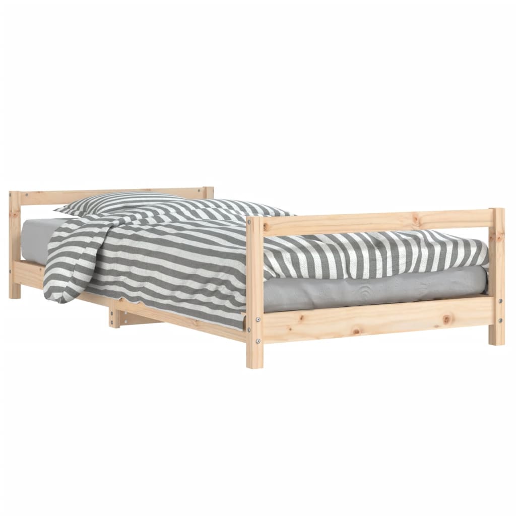 Children's bed 90x200 cm solid pine wood