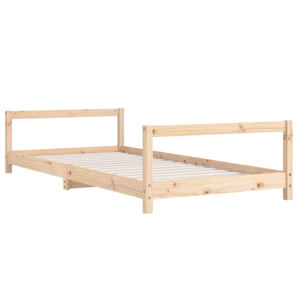 Children's bed 90x200 cm solid pine wood