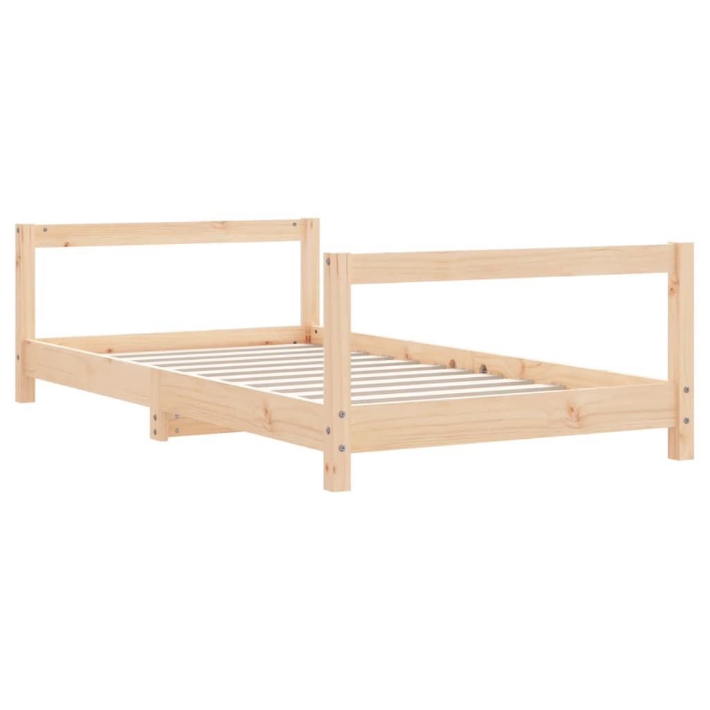 Children's bed 80x160 cm solid pine wood