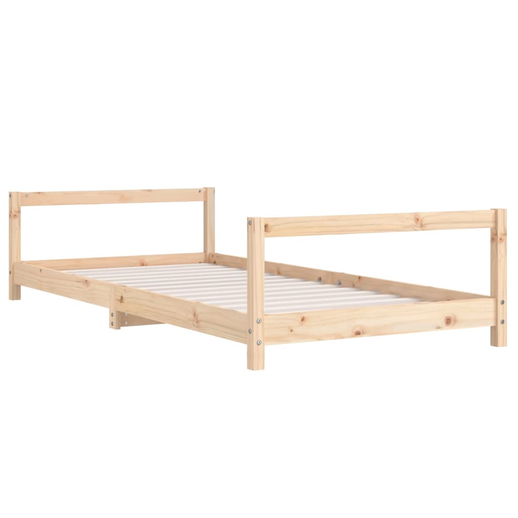 Children's bed 90x190 cm solid pine wood