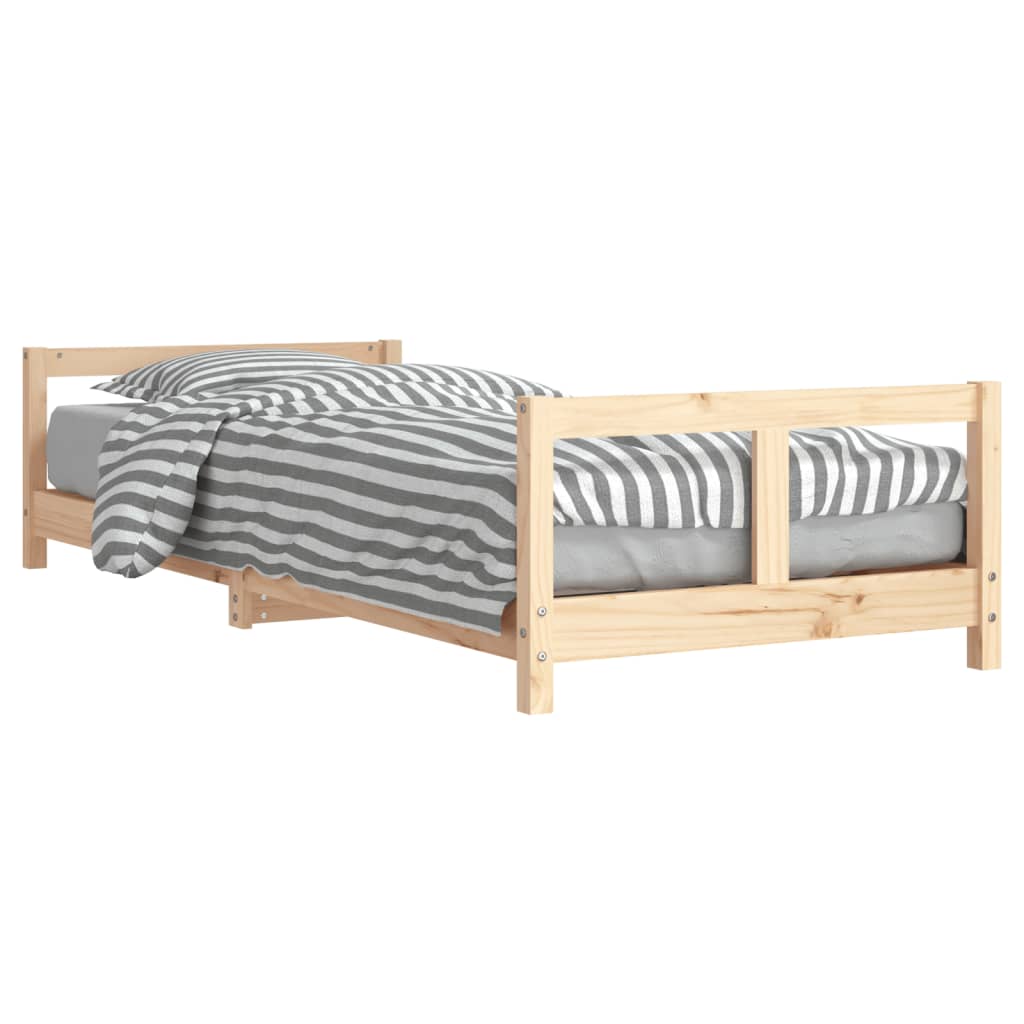 Children's bed 80x200 cm solid pine wood