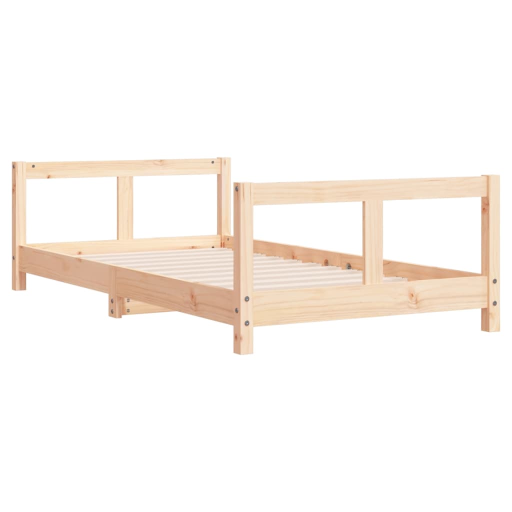 Children's bed 80x160 cm solid pine wood