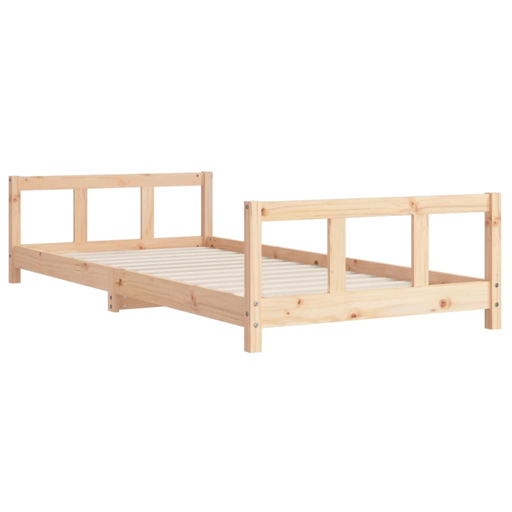 Children's bed 90x190 cm solid pine wood