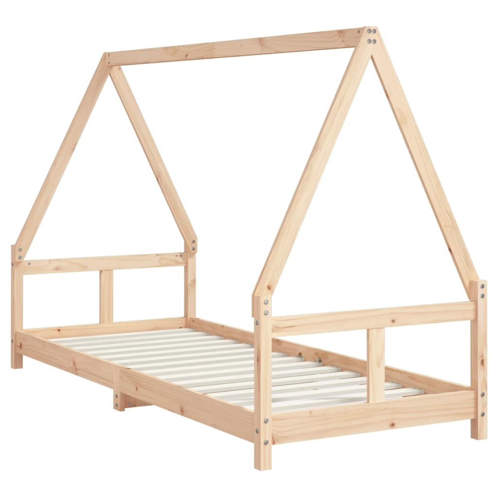 Children's bed 80x200 cm solid pine wood