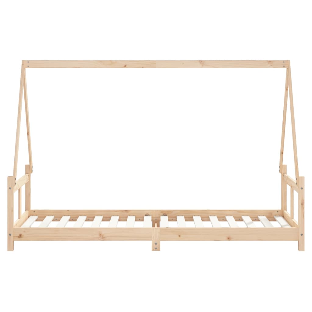 Children's bed 80x200 cm solid pine wood