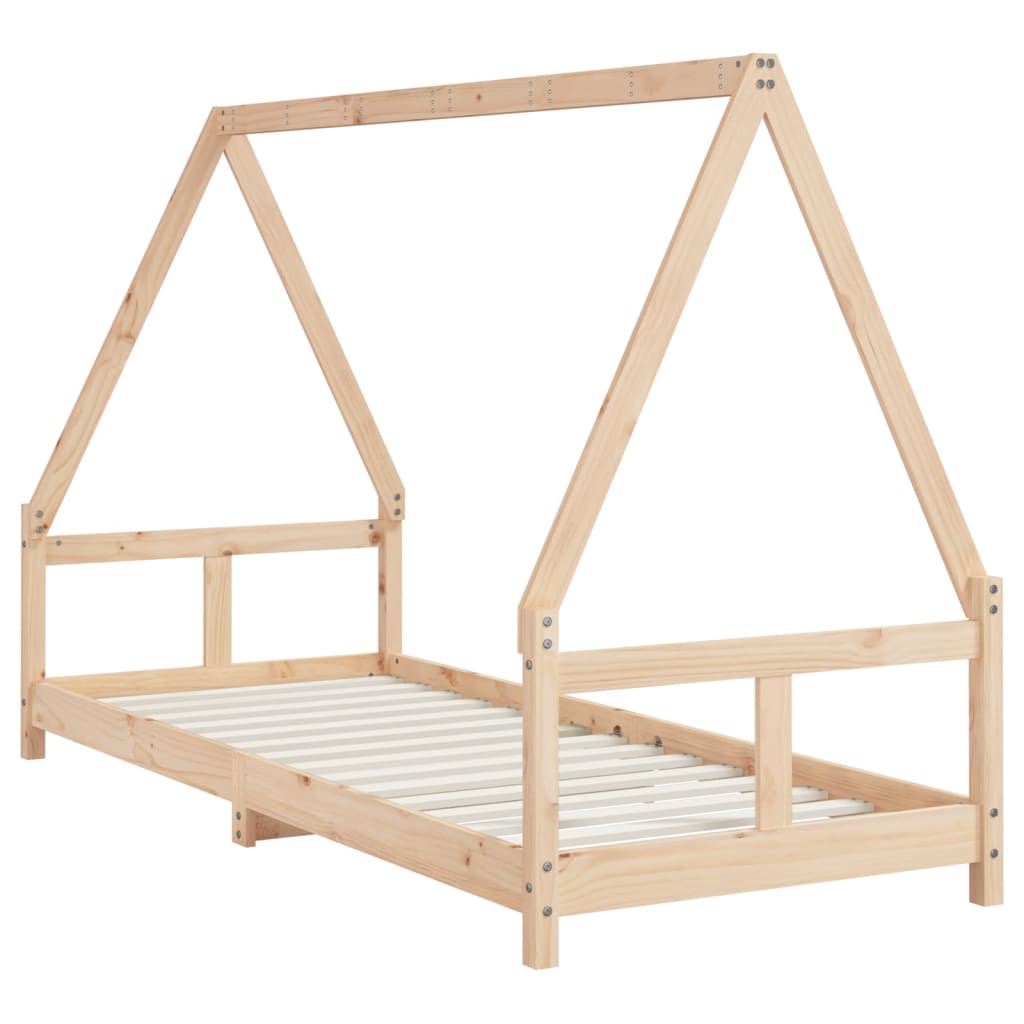 Children's bed 80x200 cm solid pine wood