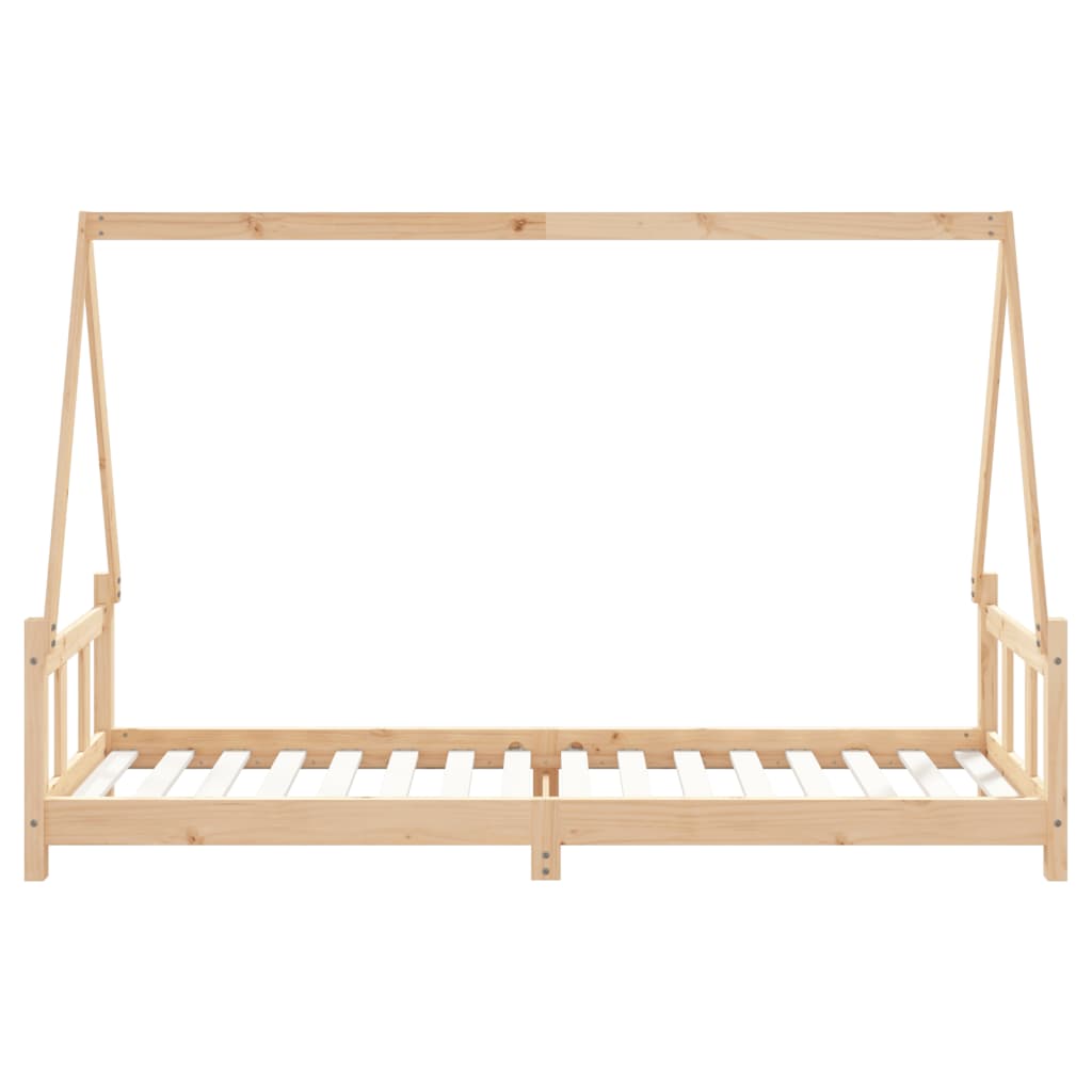 Children's bed 90x200 cm solid pine wood