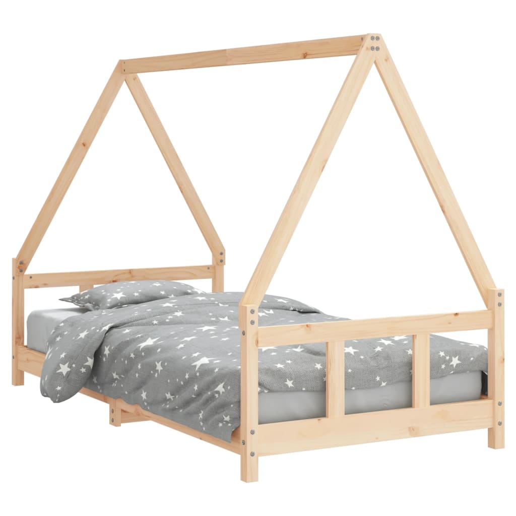 Children's bed 90x190 cm solid pine wood