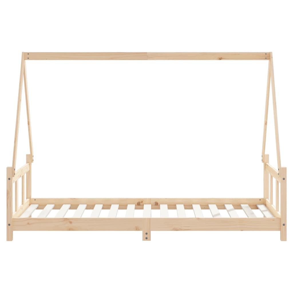 Children's bed 90x190 cm solid pine wood