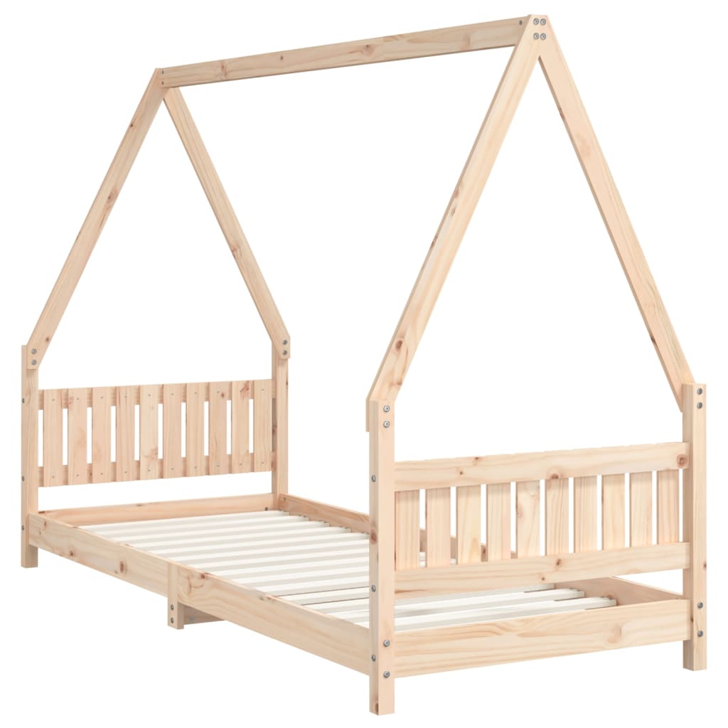 Children's bed 80x200 cm solid pine wood