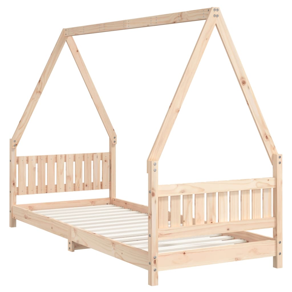 Children's bed 80x200 cm solid pine wood