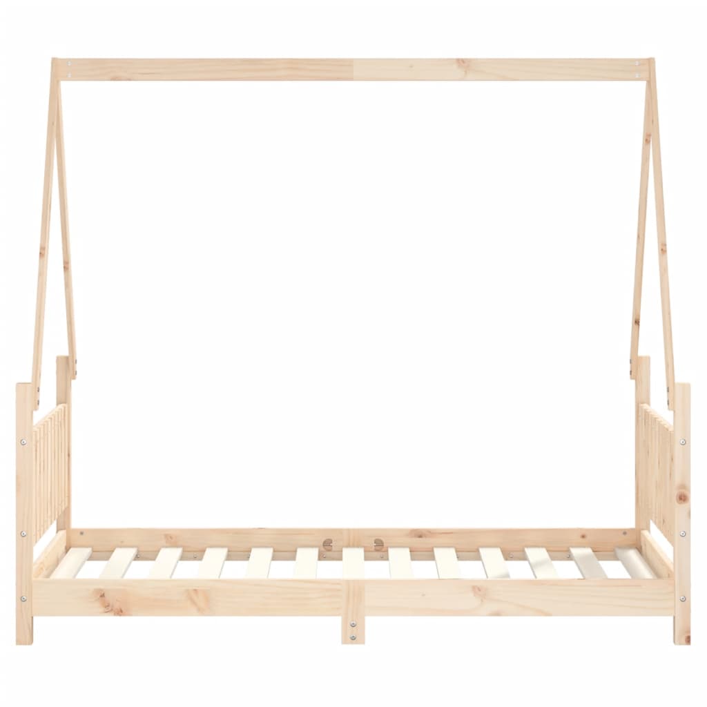 Children's bed 80x160 cm solid pine wood