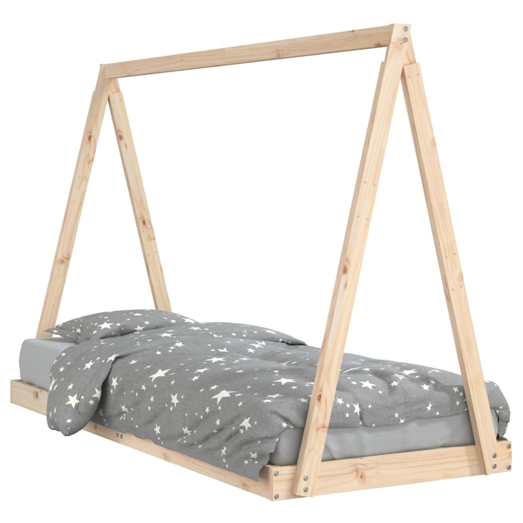 Children's bed 80x200 cm solid pine wood