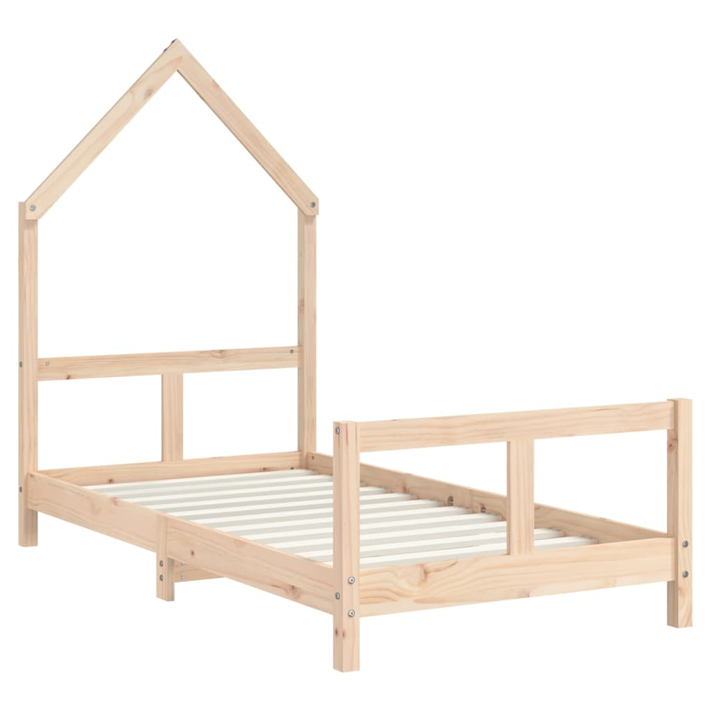 Children's bed 80x160 cm solid pine wood