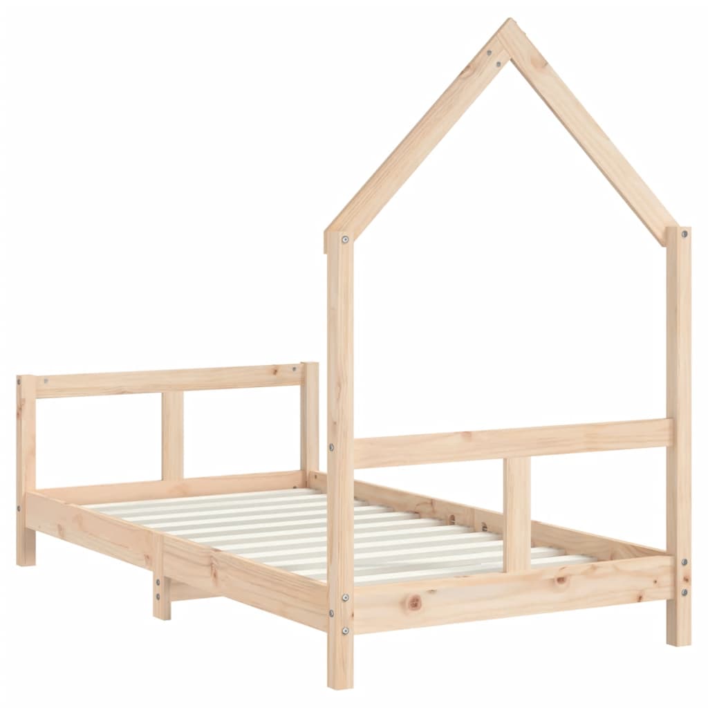 Children's bed 80x160 cm solid pine wood