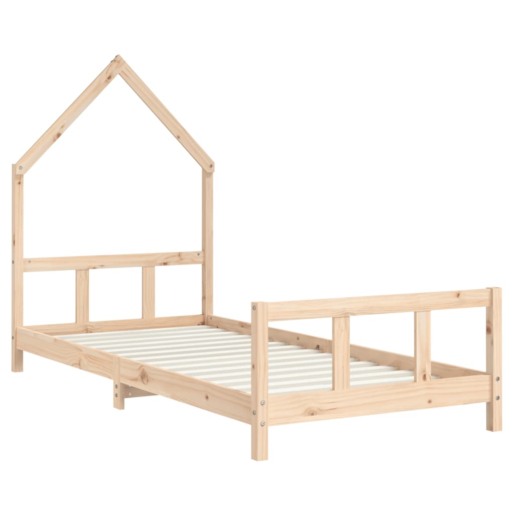 Children's bed 90x190 cm solid pine wood