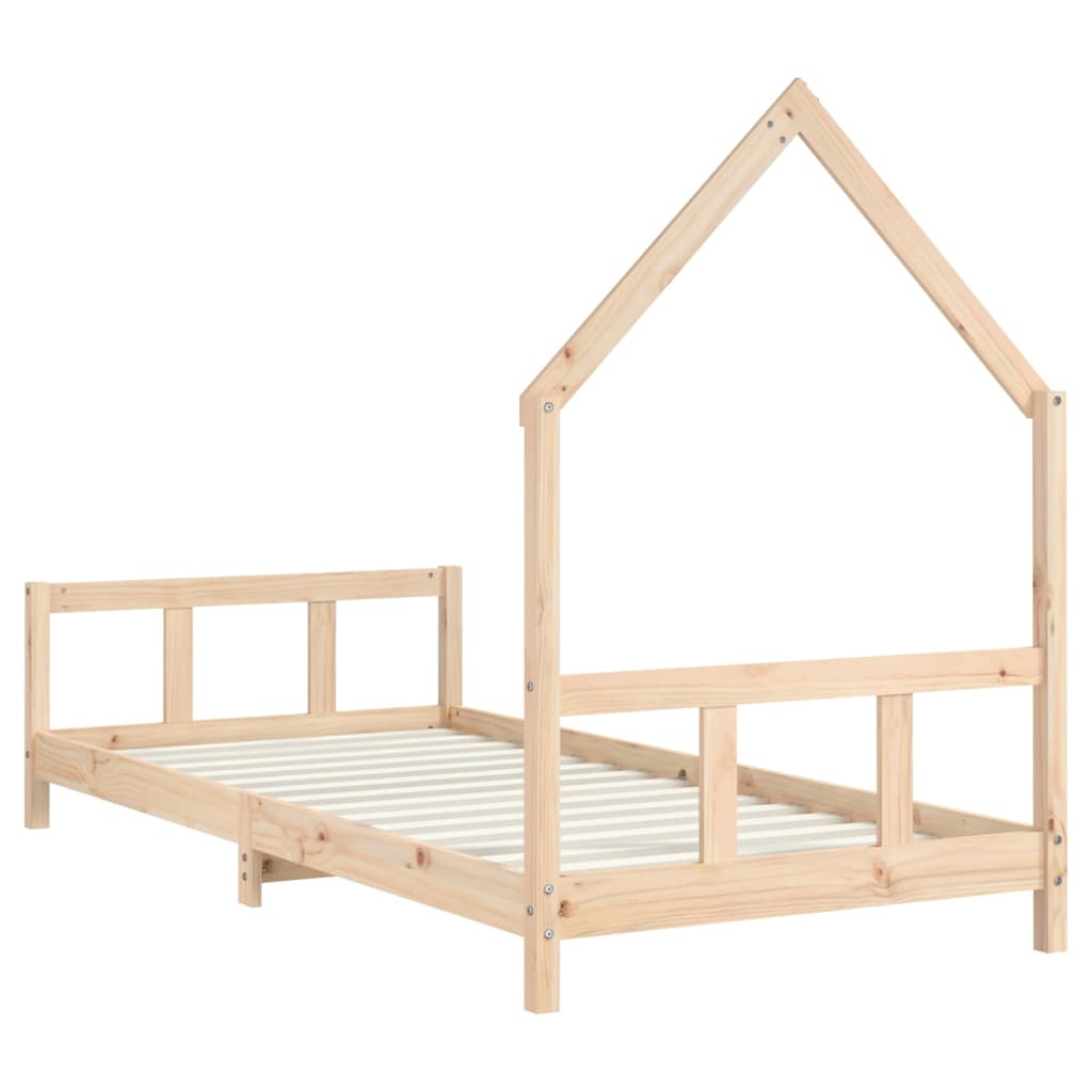 Children's bed 90x190 cm solid pine wood