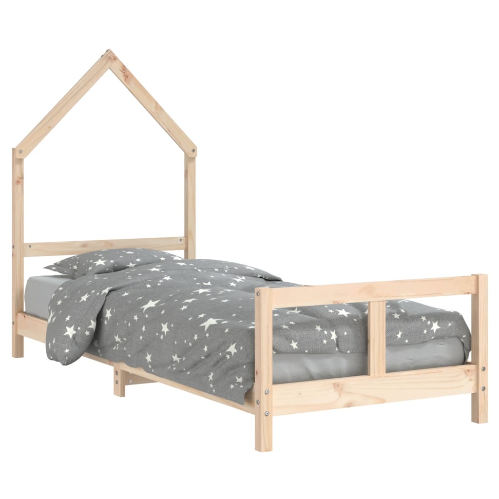 Children's bed 80x200 cm solid pine wood