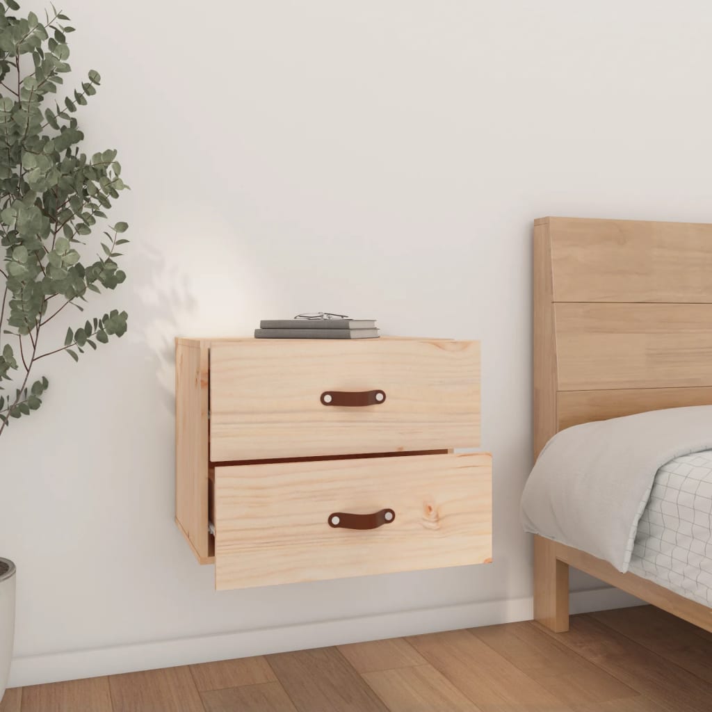 wall-mounted bedside table 50x36x40 cm