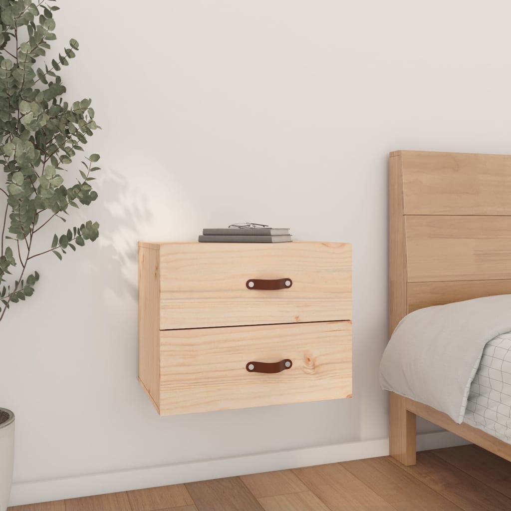 wall-mounted bedside table 50x36x40 cm