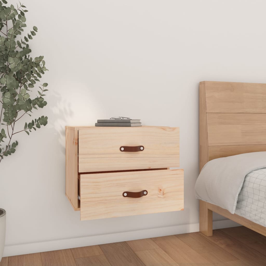 Wall-mounted bedside tables 2 pcs. 50x36x40 cm