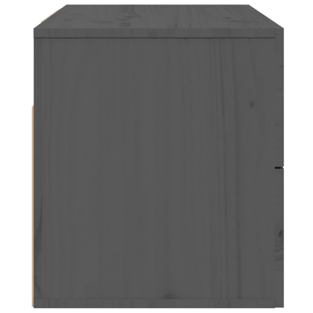 Wall Bedside Tables 2 pcs. Gray 50x36x40 cm