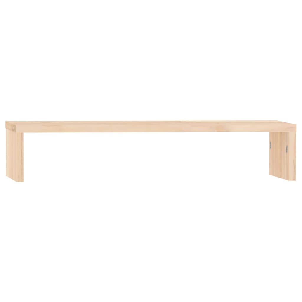 Monitor stand 50x27x10 cm solid pine wood