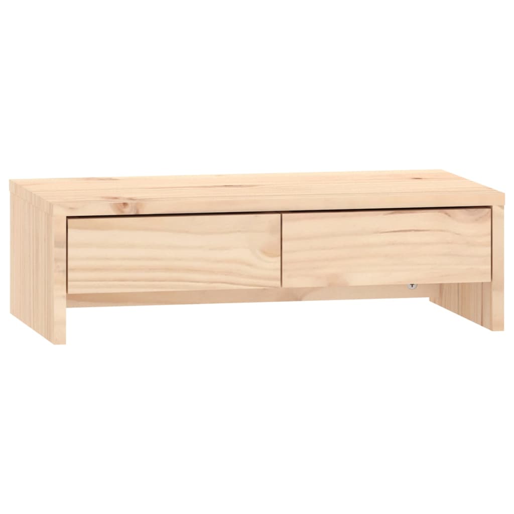 Monitor stand 50x27x15 cm solid pine wood