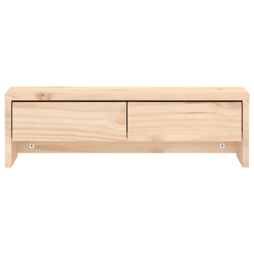 Monitor stand 50x27x15 cm solid pine wood