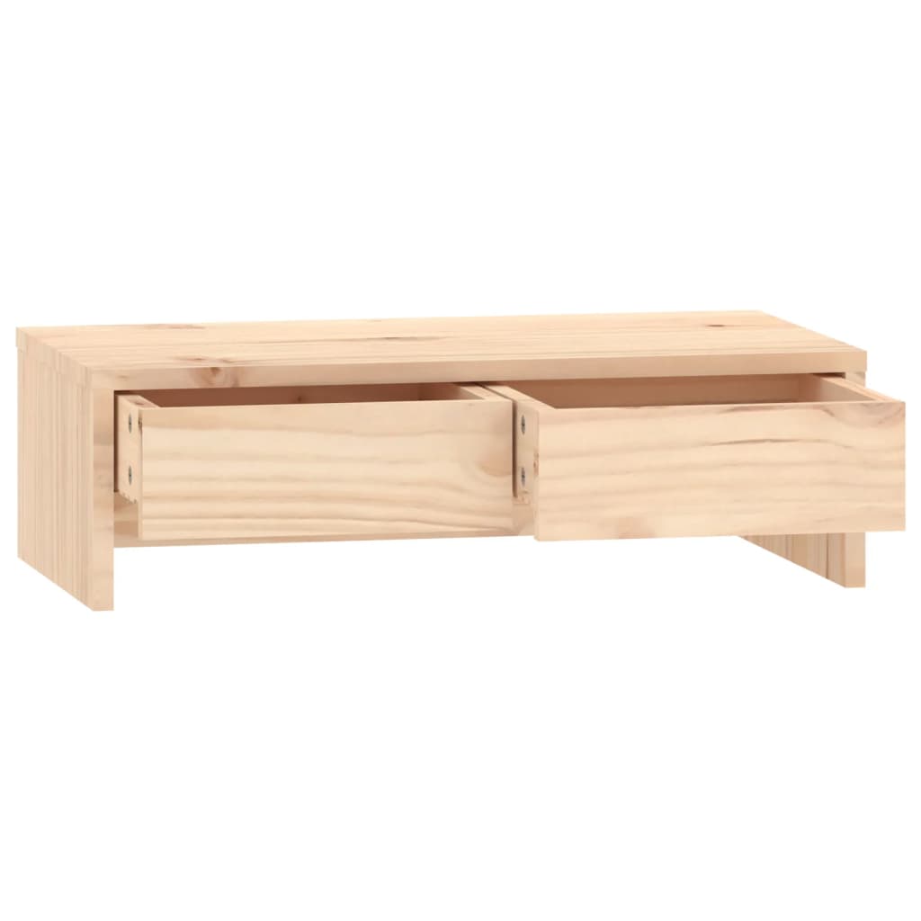 Monitor stand 50x27x15 cm solid pine wood