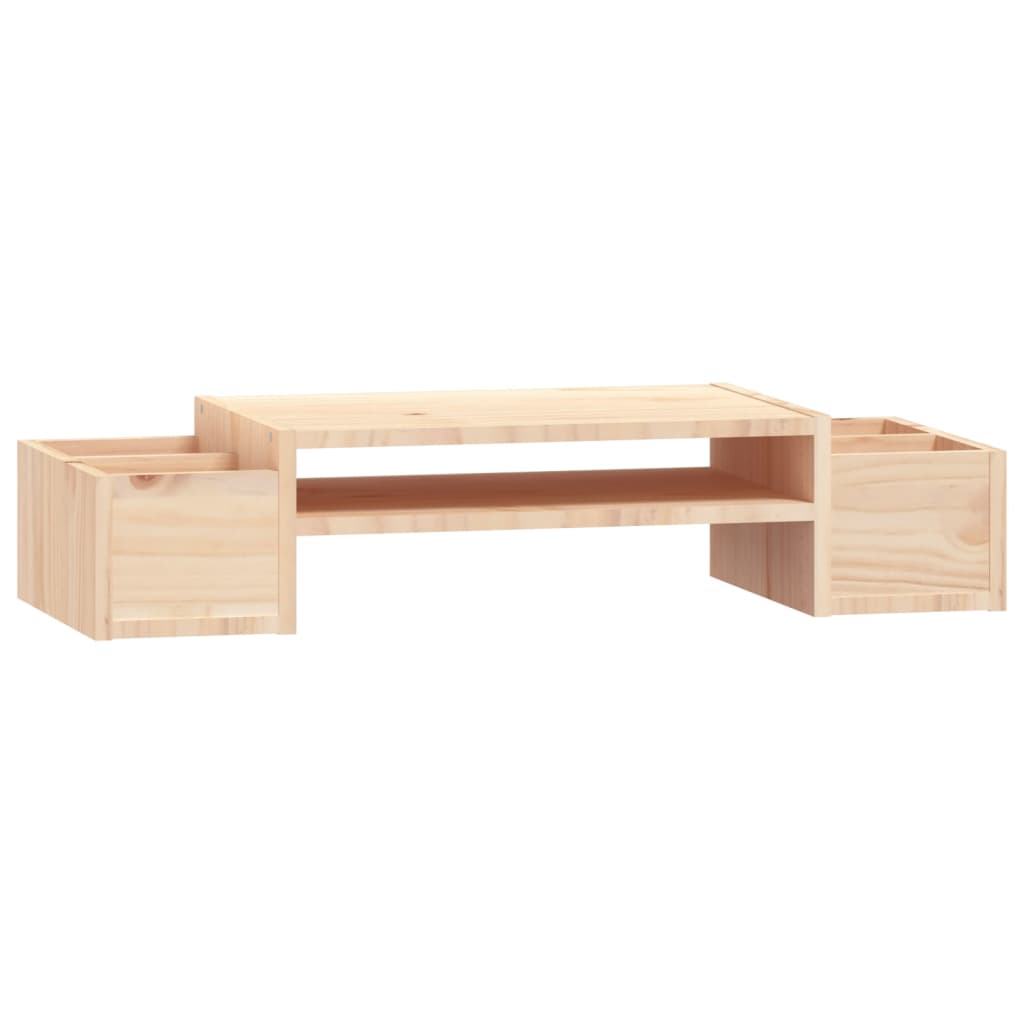 Monitor stand 70x27.5x15 cm solid pine wood