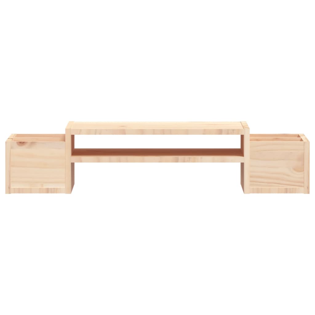 Monitor stand 70x27.5x15 cm solid pine wood