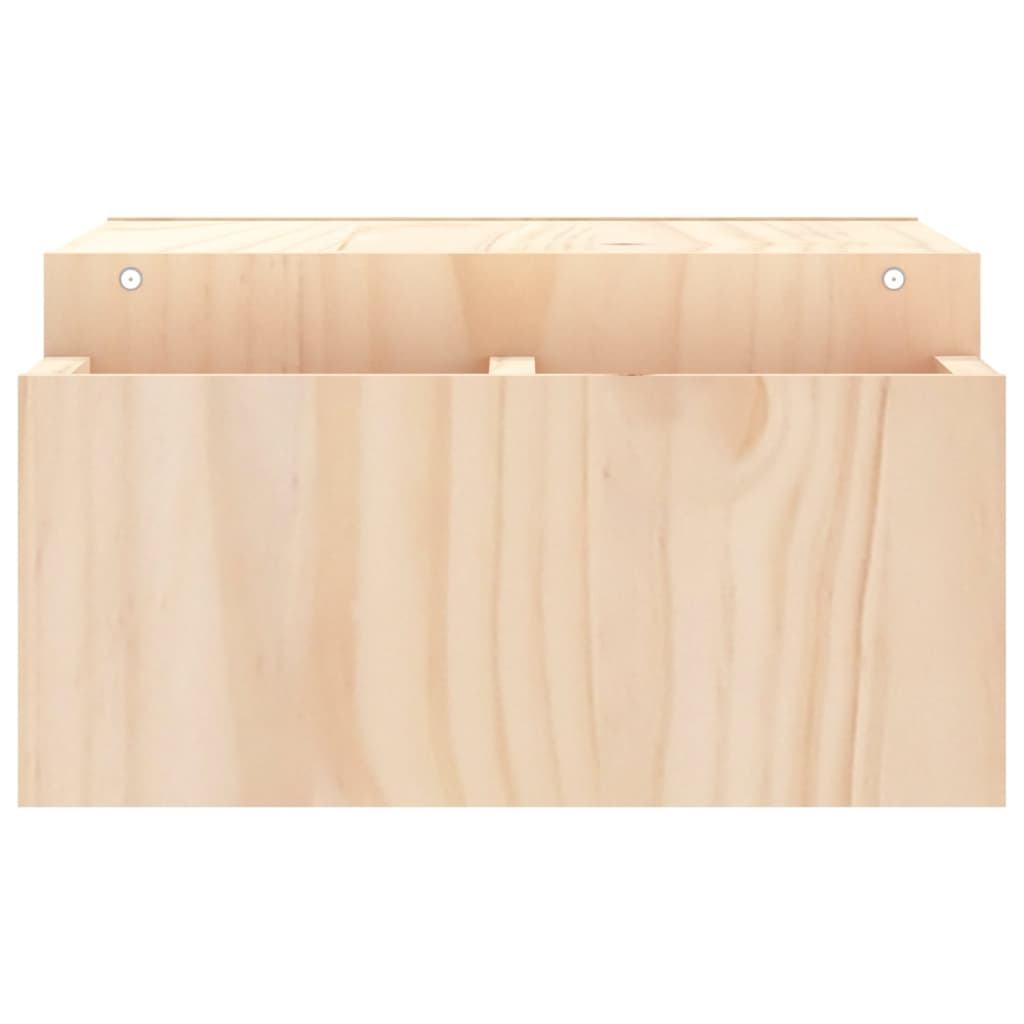 Monitor stand 70x27.5x15 cm solid pine wood