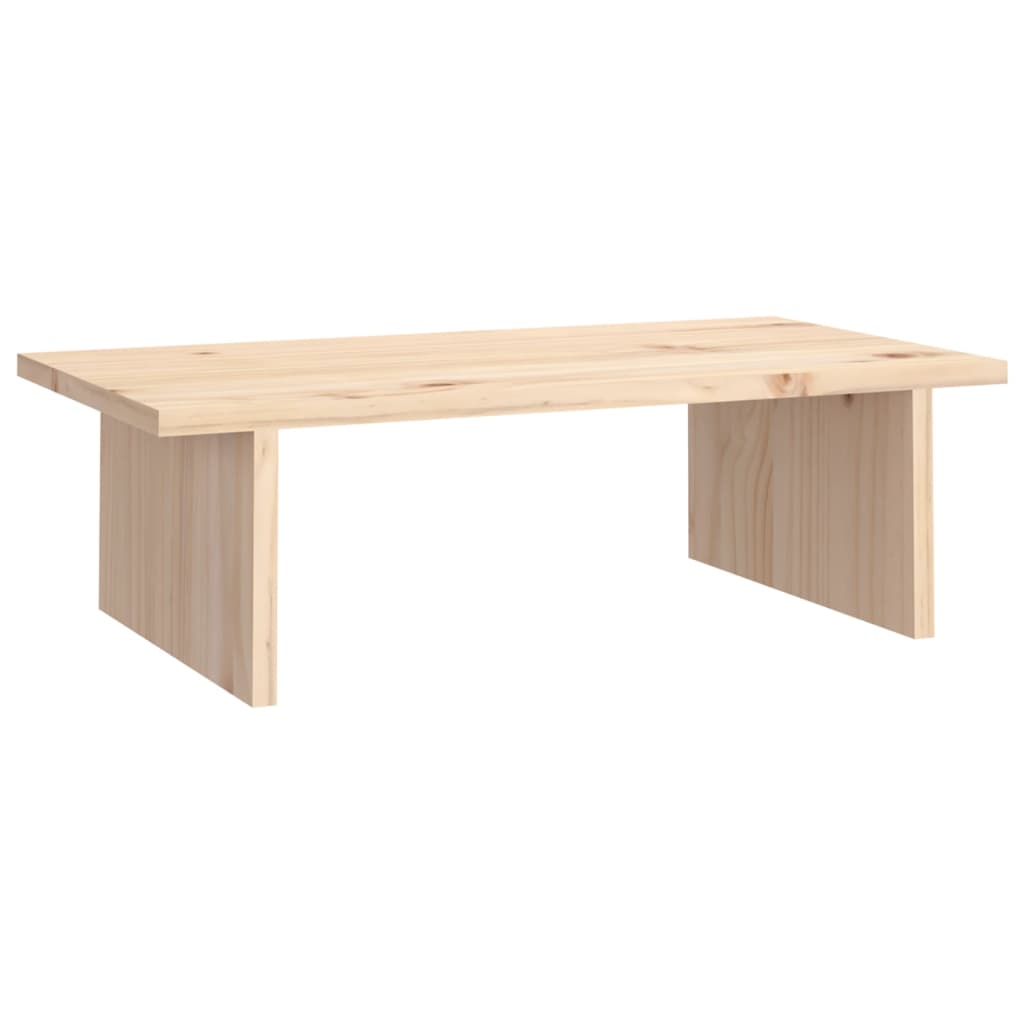 Monitor stand 50x27x15 cm solid pine wood