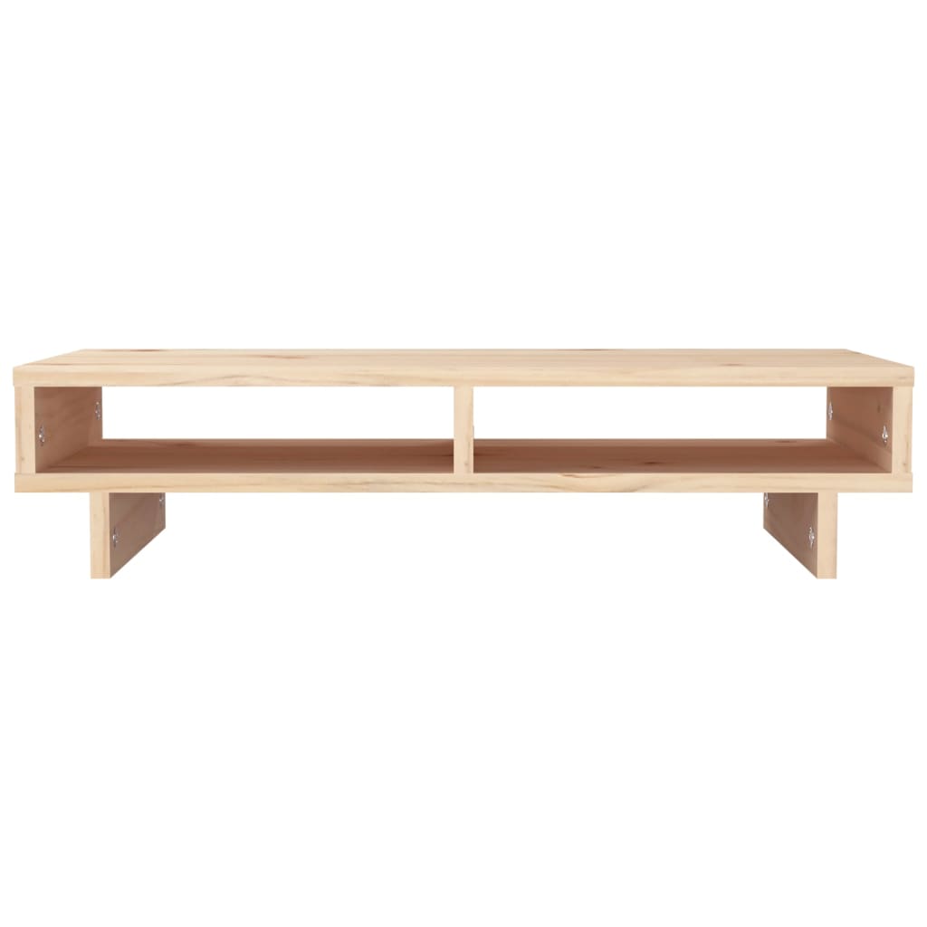 Monitor stand 60x27x14 cm solid pine wood