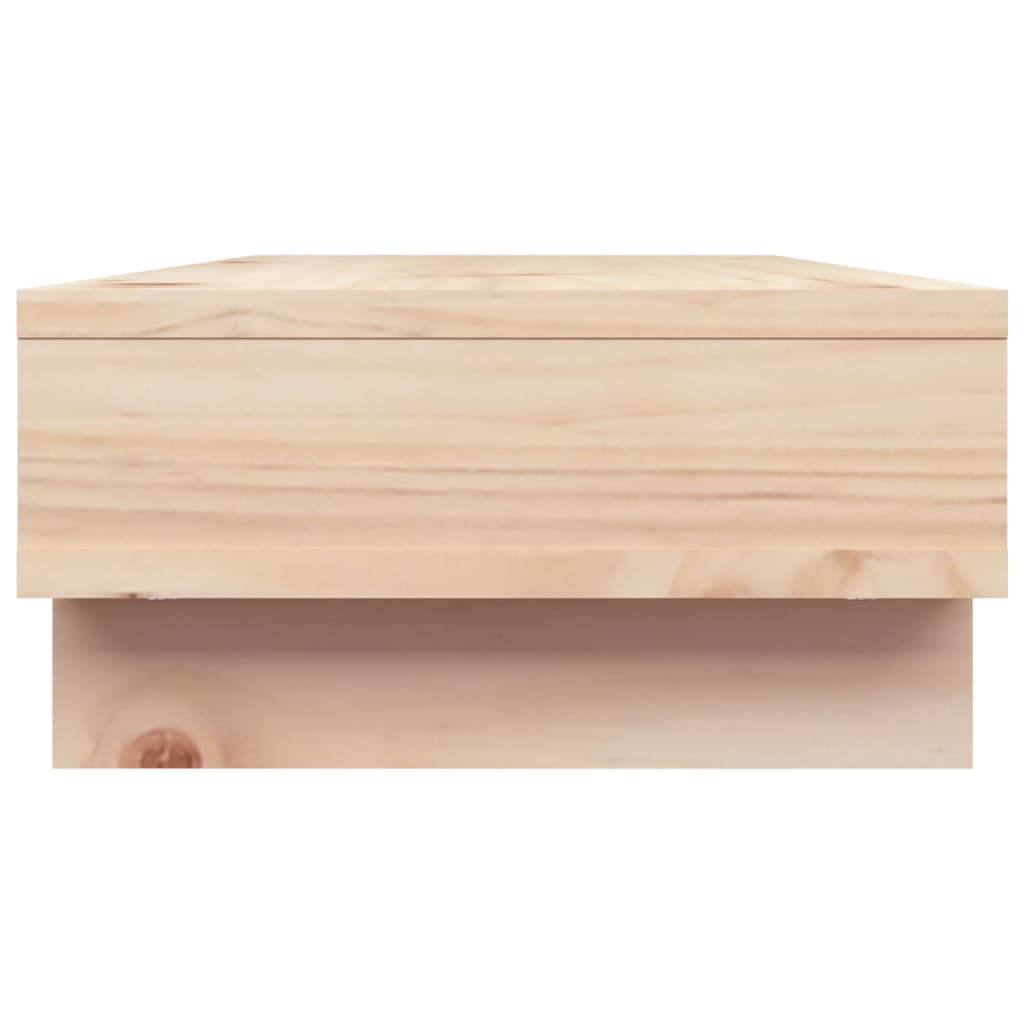 Monitor stand 60x27x14 cm solid pine wood