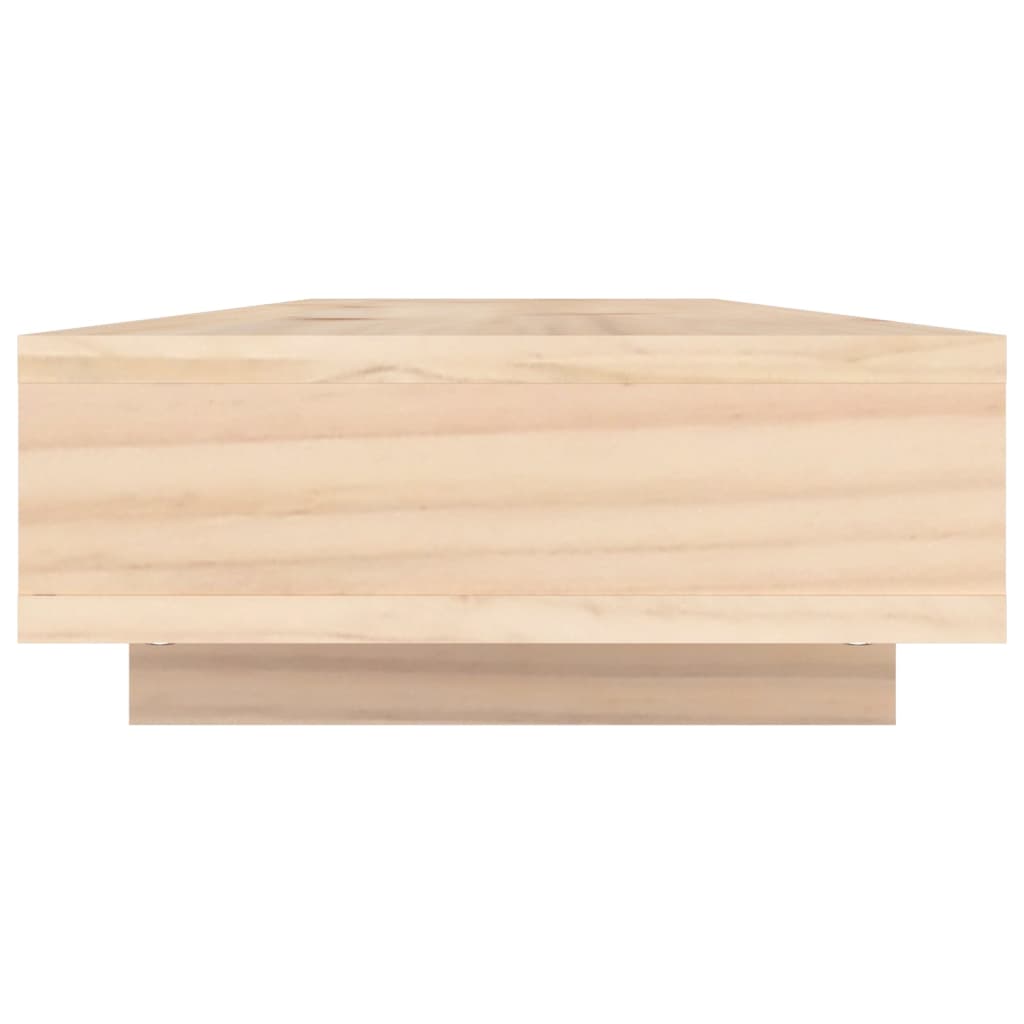 Monitor stand 100x27x14 cm solid pine wood