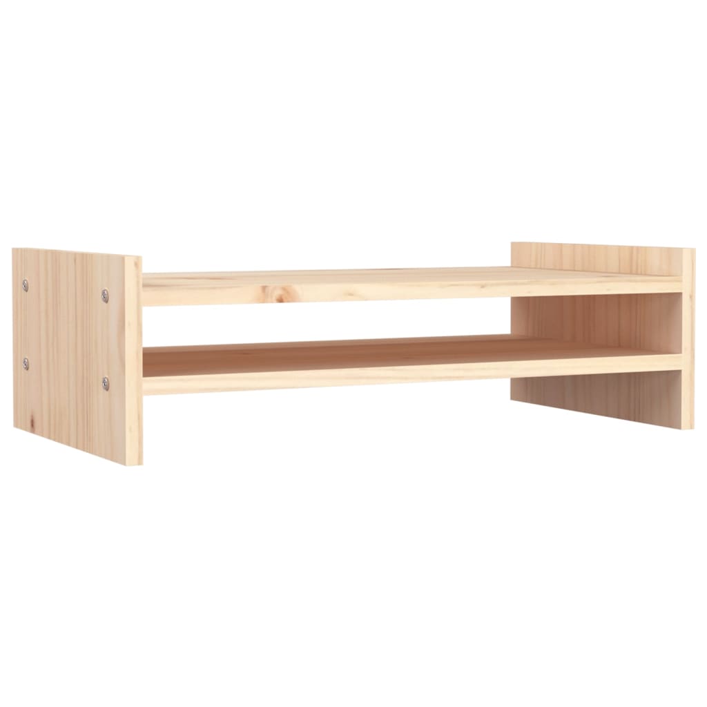 Monitor stand 50x27x15 cm solid pine wood