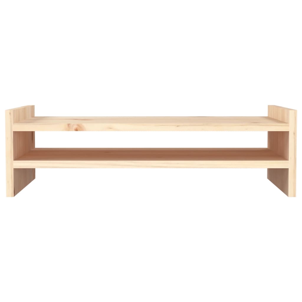 Monitor stand 50x27x15 cm solid pine wood