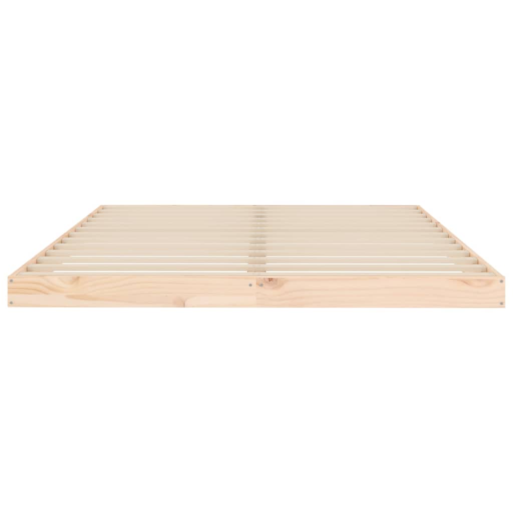 Solid wood bed 140x200 cm pine