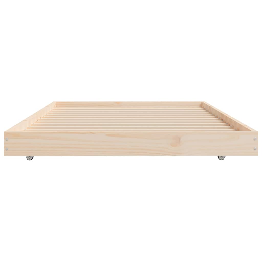 Solid wood bed without mattress 90x190 cm pine