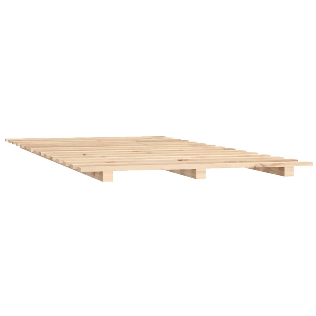 Solid wood bed 140x200 cm pine