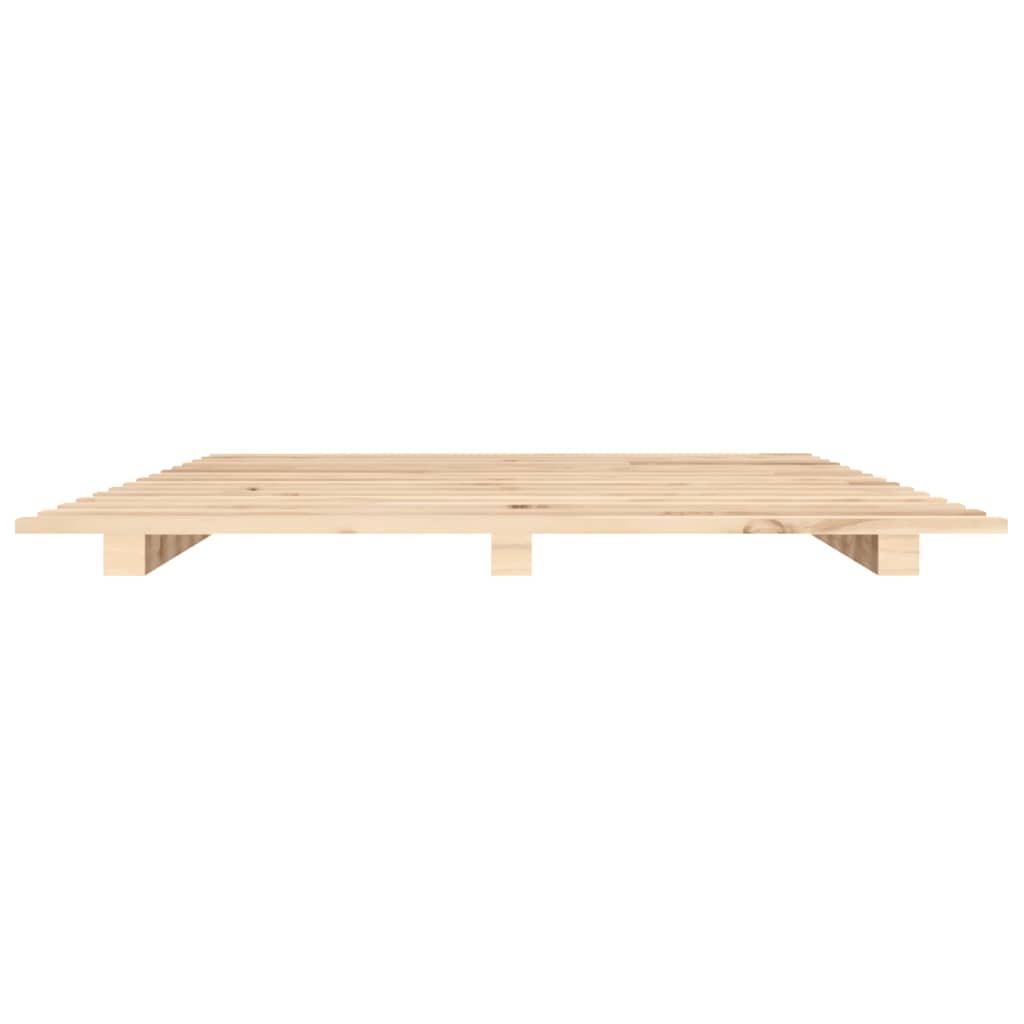 Solid wood bed 75x190 cm pine