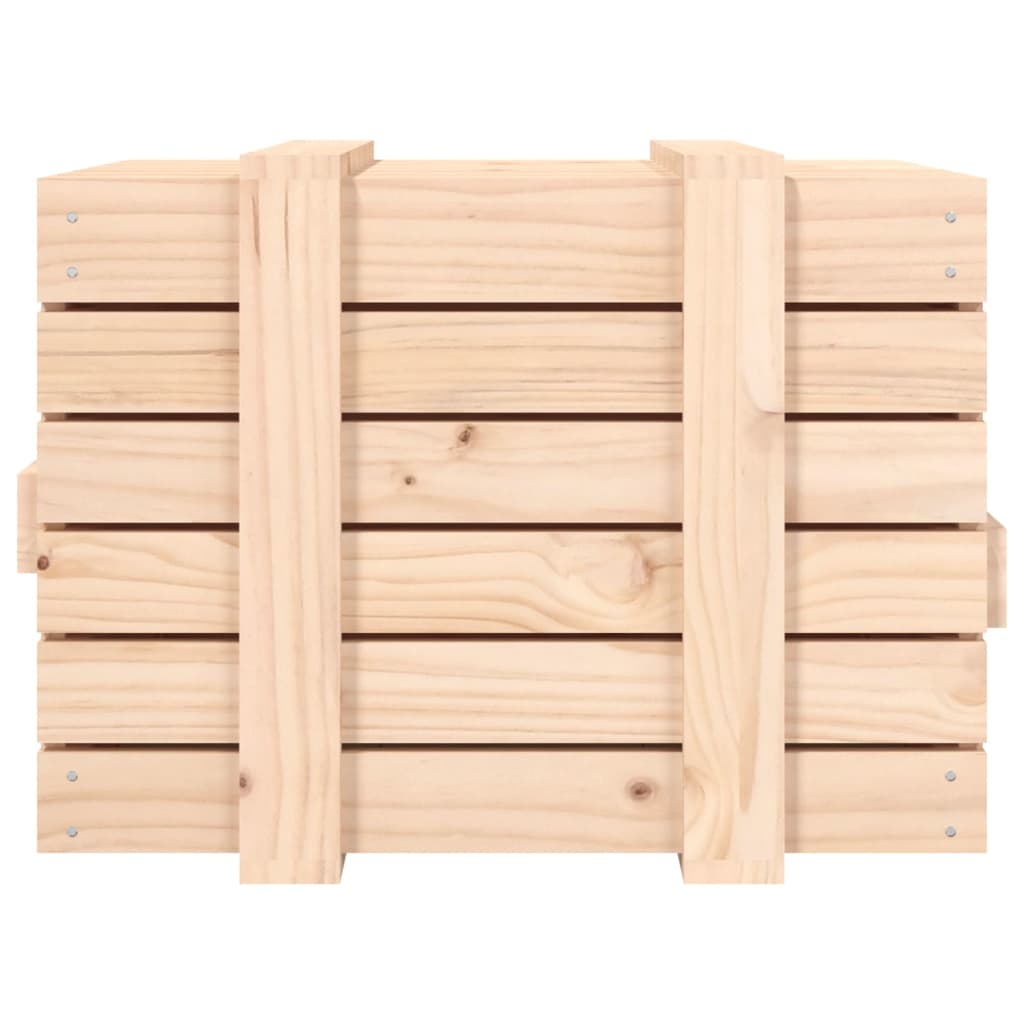 Chest 58x40.5x42 cm solid pine wood