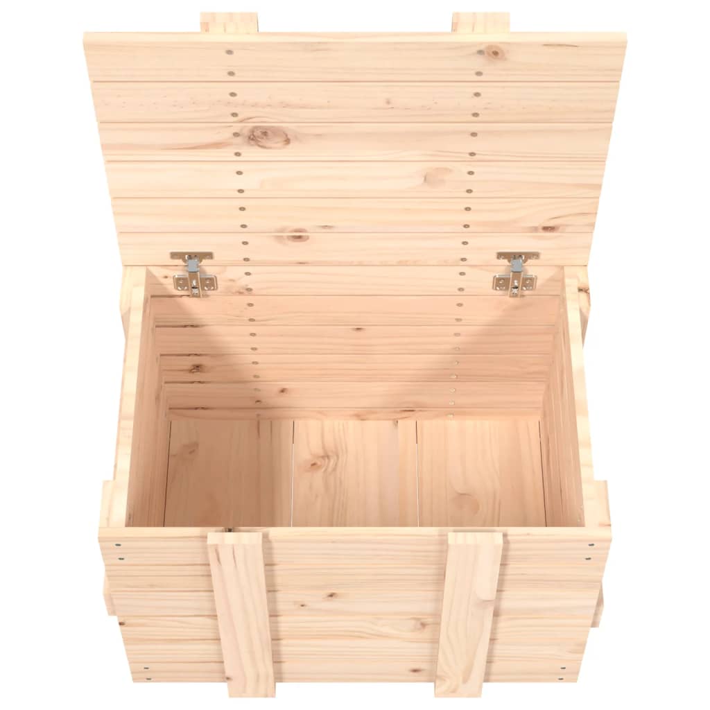 Chest 58x40.5x42 cm solid pine wood