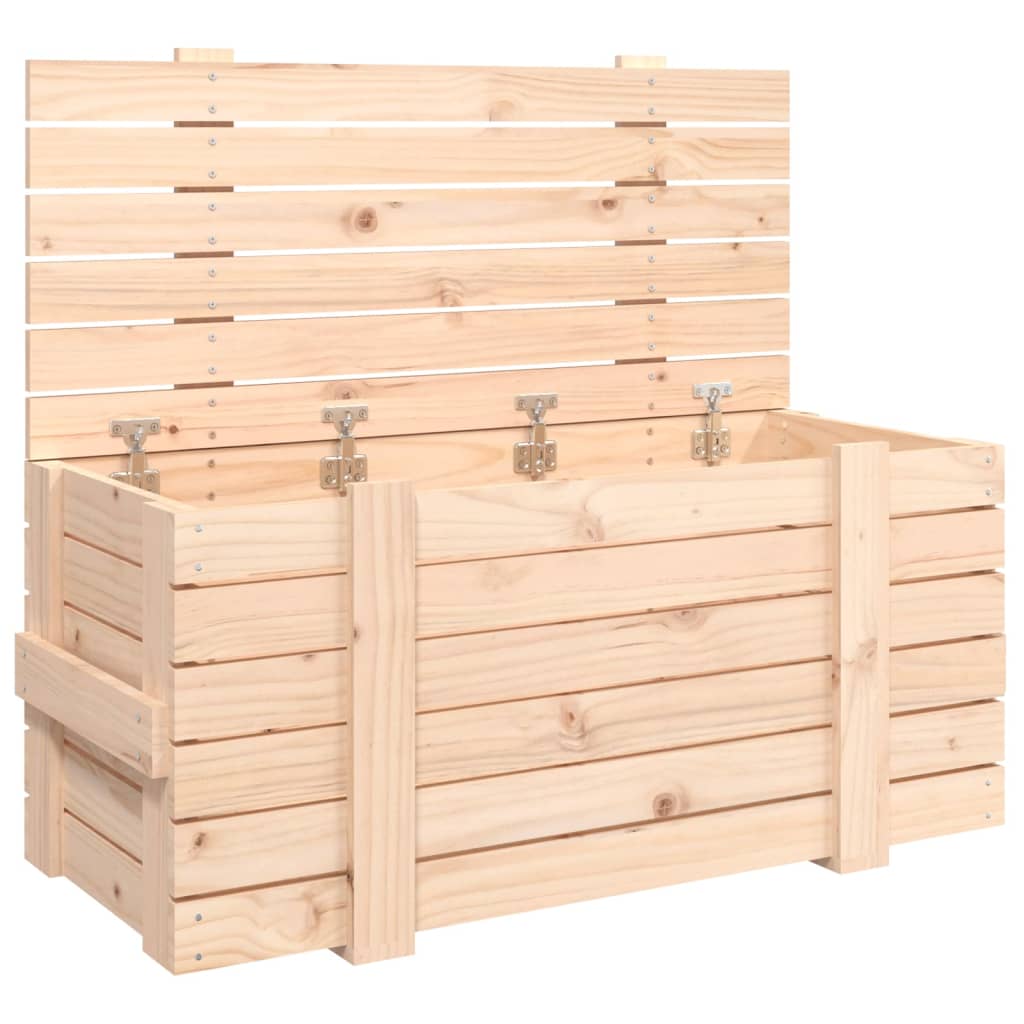 Chest 91x40.5x42 cm solid pine wood