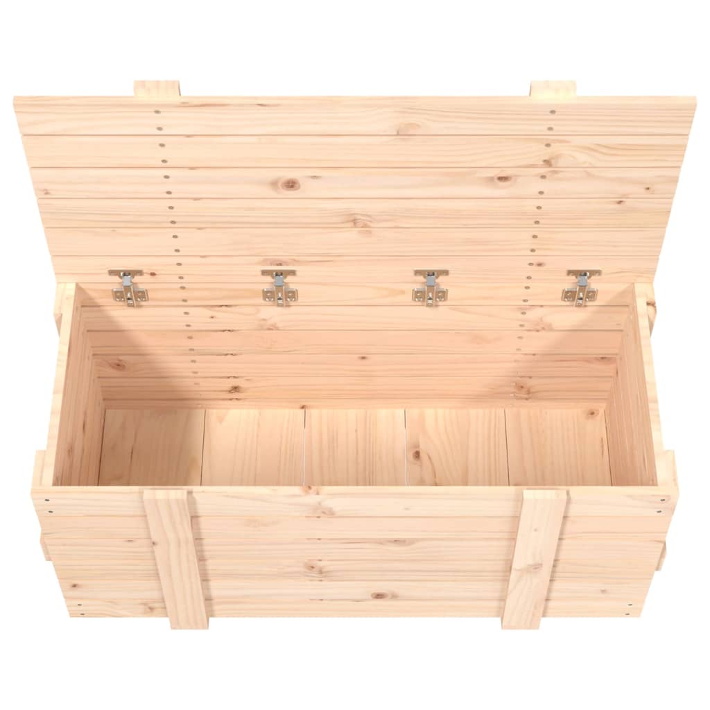 Chest 91x40.5x42 cm solid pine wood