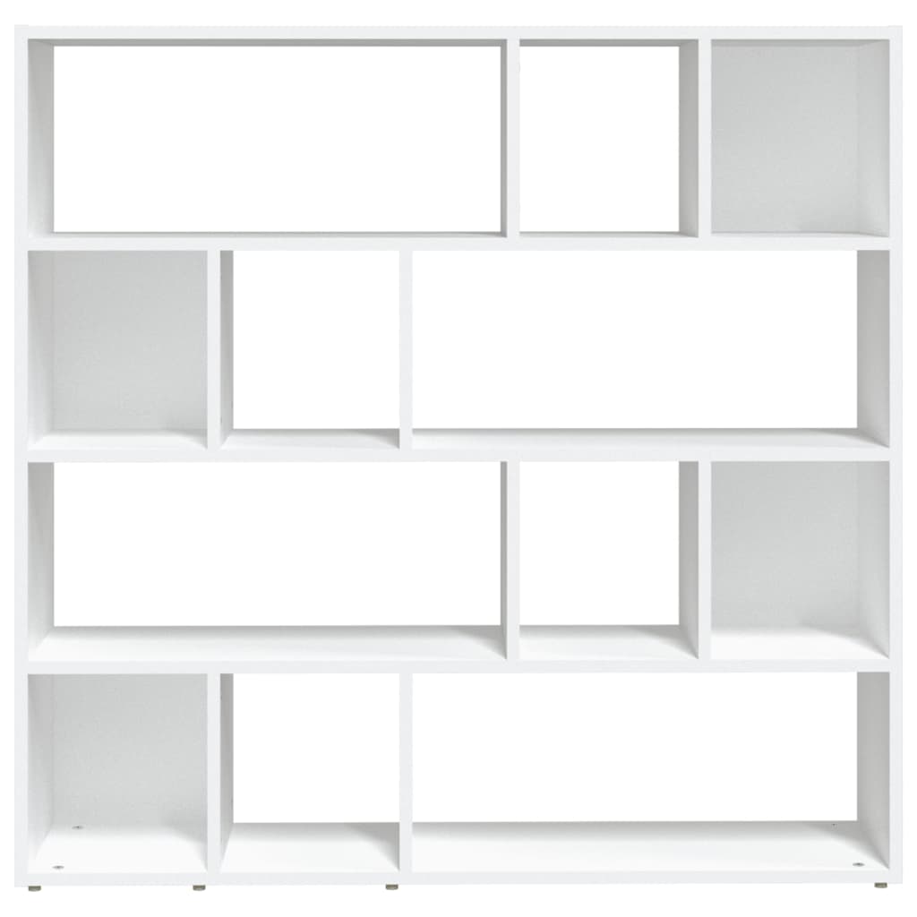 Bookshelf/Room Divider White 105x24x102 cm